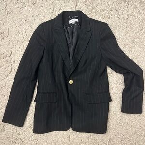 Calvin Klein striped suit jacket size 8